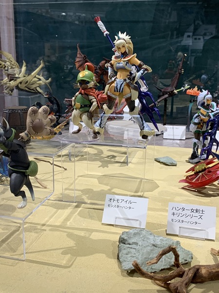 モンスターハンターのフィギュア